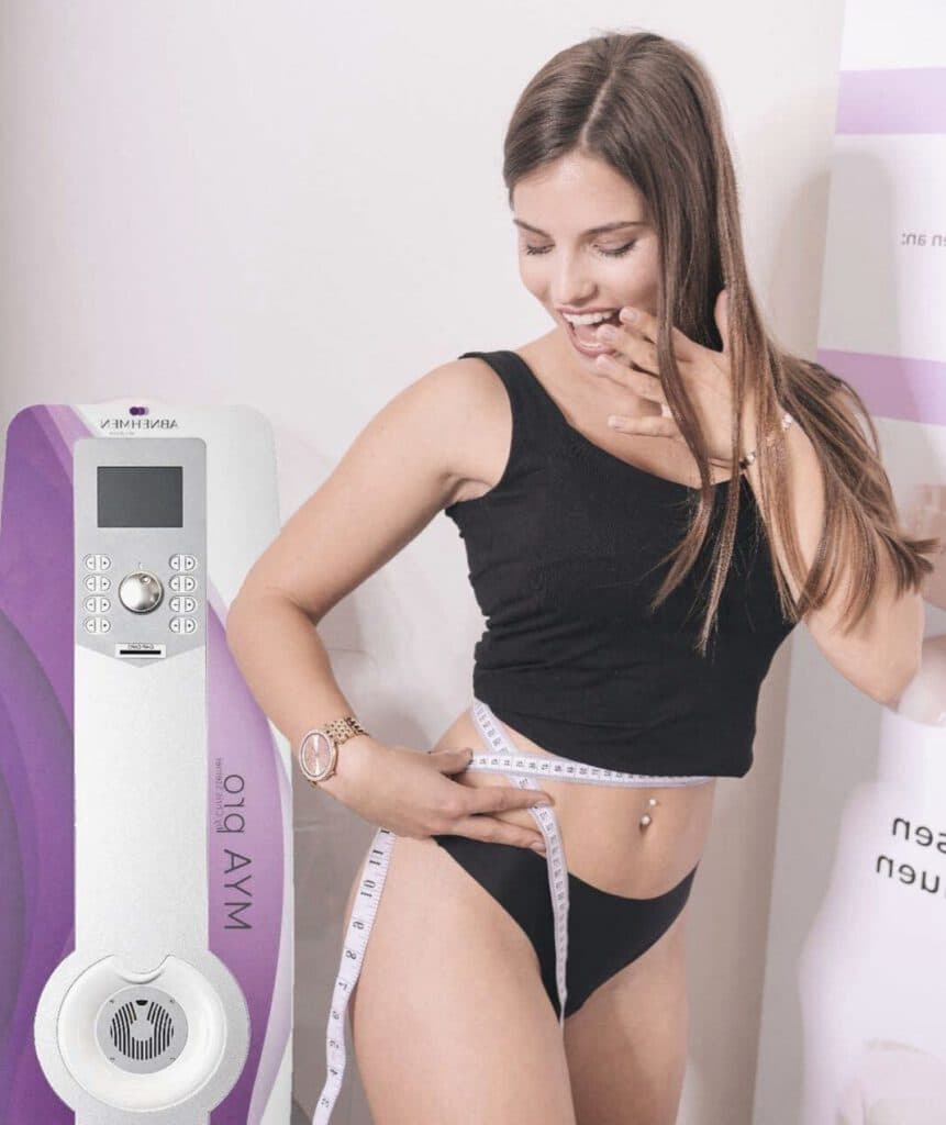 Moteris nustebusi savo juosmens apimtimi